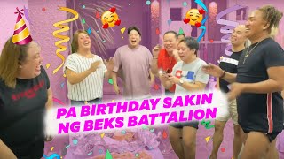 PA BIRTHDAY SAKIN NG BEKS BATTALION  PETITE TV [upl. by Analed83]