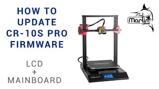 How to update CR10S Pro firmware  LCD and mainboard [upl. by Hollington558]