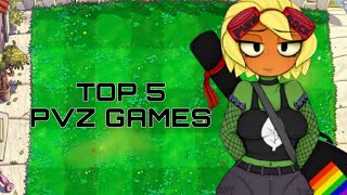 Top 5 Pvz games [upl. by Wynne810]