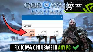 God of War Ragnarok  100 CPU Usage Fixed  Works With Every CPU [upl. by Darom587]