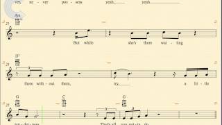 Ukulele  Try a Little Tenderness  Otis Redding  Sheet Music Chords amp Vocals [upl. by Jonna]