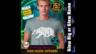 SALE CALI Strong Max Glow hoodies amp tshirts  glowinthedark glowshirt glowtshirt glowhoodie [upl. by Eedrahs868]