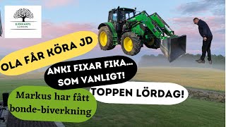 Markus är skadad MEN Ola rycker in för att köra JD En planerad lördag som blev oplanerat bra ändå [upl. by Halimeda]