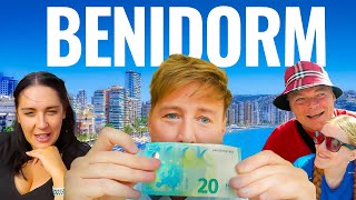 Can you still get DRUNK with just €20 in BENIDORM Bar crawl challenge [upl. by Haerr]