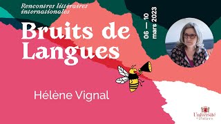 Rencontre avec lautrice Hélène Vignal [upl. by Letniuq]