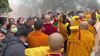 Kangyur Procession 38th Kagyu Monlam 2024 [upl. by Barber772]