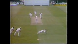 CHRIS BROAD c JEFF DUJON b MALCOLM MARSHALL 55 ENGLAND v WEST INDIES TEST2 DAY 1 LORDS JUNE 28 1984 [upl. by Allrud]