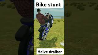 Haive draiver ka bike stunt [upl. by Placido]