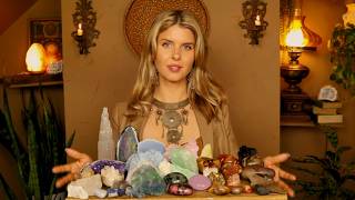 quotCrystal Energeticsquot ASMR REIKI Whispered amp Personal Attention Gemstone Cleansing ReikiwithAnna [upl. by Modeerf]