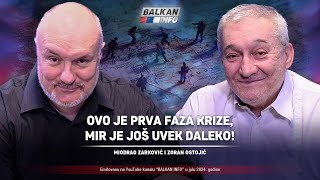 AKTUELNO Miodrag Zarković i Zoran Ostojić  Ovo je prva faza krize mir je još daleko 972024 [upl. by Suivart]