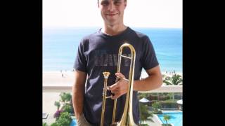 Maciek Walicki J G Albrechtsberger Concerto for Alto Trombone [upl. by Aubrette]