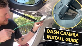 How To Install a Dash Camera Tips amp Tricks on Hardwiring a Thinkware Dash Camera [upl. by Neddie854]