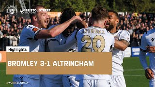 Highlights Bromley 31 Altrincham [upl. by Marten]