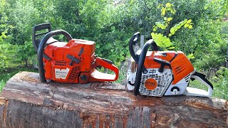 Stihl MS 500i versus Husqvarna 372xp OE quotWorld Championquot [upl. by Perice314]