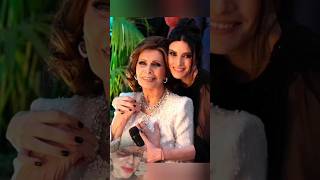 LAURA PAUSINI canta al compleanno di SOPHIA LOREN 😮 [upl. by Nyrret]