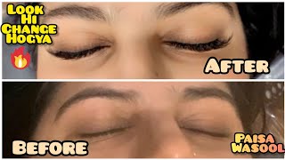 Eyelashes Extensions Tutorial AshnaAnsari54 [upl. by Neiviv]