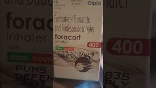 foracort inhaler  formoterol fumarate and budesonide inhaler अस्थिमा के लिए [upl. by Ellesij]