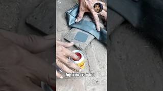 How to repair cycle tube leak। Cycle tube leak repair shorts repair cycle [upl. by Gnaoh]