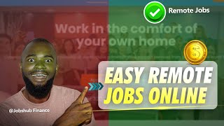 REMOTE Jobs Hiring Right Now That NO ONE Tells You About [upl. by Yesteb]