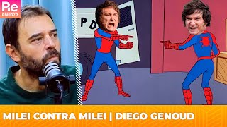 Milei contra Milei  La columna de Diego Genoud [upl. by Atinas]