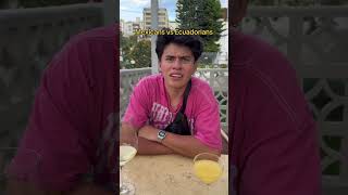 Mexican vs Ecuadorians Slang 😅 funny shortvideos comedy [upl. by Grata]