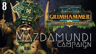 Mournfang Lizards  SFO Grimhammer II  Lizardmen  Mazdamundi 8  Total War Warhammer 2 [upl. by Noraf]