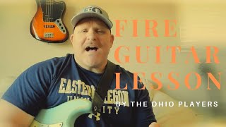 Ohio Players Fire Guitar Tutorial [upl. by Mall]