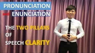 Pronunciation and Enunciation The Two Pillars of Public Speaking [upl. by Nore]