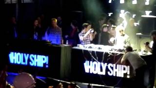 Gesaffelstein massacres Holy Ship maiden voyage main stage on Friday [upl. by Aivekahs995]