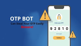 What is OTP BOT  How It Works  How To Prevent  Cyber Security Awareness [upl. by Znarf796]