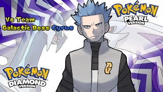 Pokémon Diamond Pearl amp Platinum  Team Galactic Boss Battle Music HQ [upl. by Nosliw]