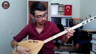 Ölürüm Türkiyem  Kısa Sap Bağlama Saz  Irmağının Akışına Ölürüm Türkiyem Saz Solfej ve Dinleti [upl. by Asilram944]