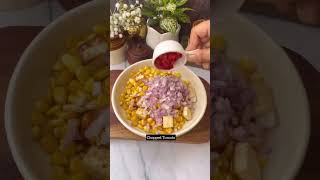 Add paneer corn salad on your diet stayfit stayhealthy [upl. by Sage]