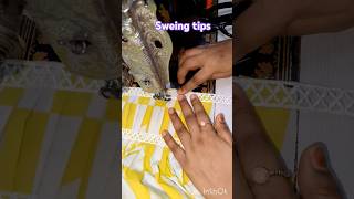 Sleeve design and stitching easy trick youtube short videosvideo [upl. by Katonah]