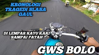 KAKI SAMPAI PATAH‼️BEGINI KRONOLOGINYA‼️TRAGEDI SLASA GAUL‼️GWS BOLO‼️CJDWGANK [upl. by Sellihca]