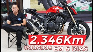 2346KM RODADOS DE CB 500F 2024 [upl. by Akcemat]