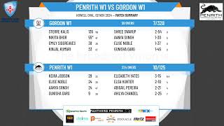 Penrith W1 v Gordon W1 [upl. by Rayshell]