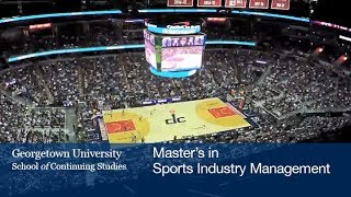 Masters in Sports Industry Management Testimonials [upl. by Aisyle246]