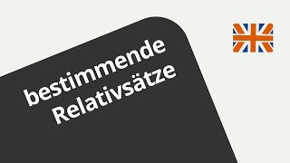 Relativsätze und Relativpronomen  Übung  Englisch  Grammatik [upl. by Fitting566]