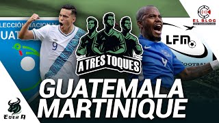 GUATEMALA VS MARTINICA  Nationsleague Concacaf  Narración envivo [upl. by Gerrilee]