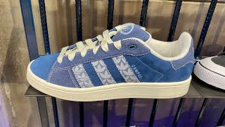 AdidasCampus 00s “Denim Trefoils” PantoneSupplierColourCore White  Style Code IE2217 [upl. by Bowler]