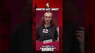 Dimitri hat Angst 👀😱 shortsfeed funny politik satire shorts linkeparteitag [upl. by Eddina]