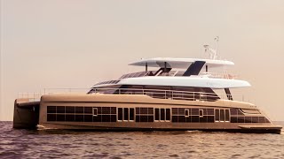 Sunreef 80 Power Eco Electric Catamaran Yacht 2024 Exterior Interior [upl. by Daigle]