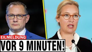 VOR 9 MINUTEN Tino Chrupalla hat eine traurige Nachricht von Alice Weidel erhalten [upl. by Eedak]