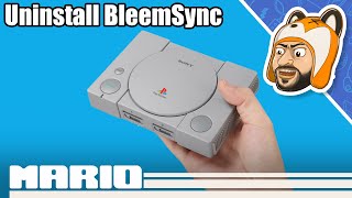 How to Uninstall BleemSync on a PlayStation Classic  Revert Back to Stock [upl. by Anihpesoj]