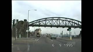 Drive through in and around Swansea in 1995 [upl. by Anirehs]