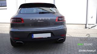 Porsche Macan  Sound Booster  Aktywny Wydech  Wydechowepl [upl. by Ibbob]