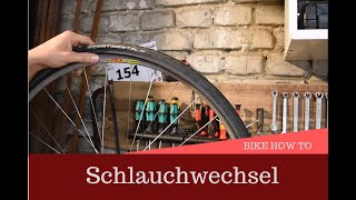 Schlauch und Reifen wechseln am Fahrrad  Tipps und Tricks [upl. by Airotal]