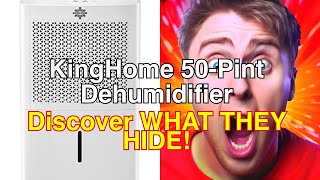 Kinghome energy star 50pint dehumidifier with builtin vertical pump review [upl. by Elram]