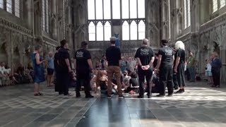 The Spooky Mens Chorale  Crossing the Bar in the Lady Chapel Ely Cathedral [upl. by Niwhsa]